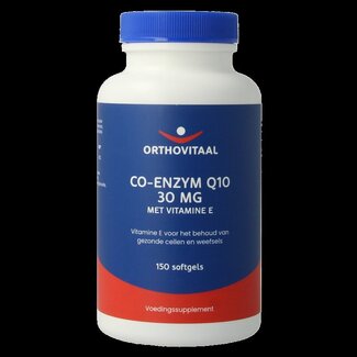 OrthoVitaal Co-enzym Q10 30mg met vitamine E 150 Softgels