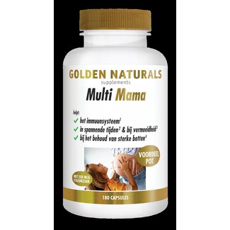 Golden Naturals Multi mama 180 Vegetarische capsules