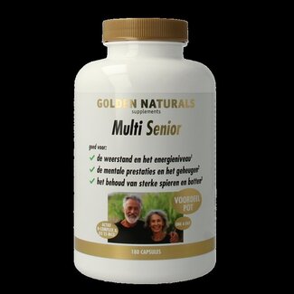 Golden Naturals Multi senior 180 Capsules