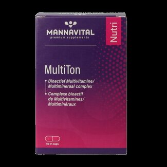 Mannavital Multiton 60 Vegetarische capsules