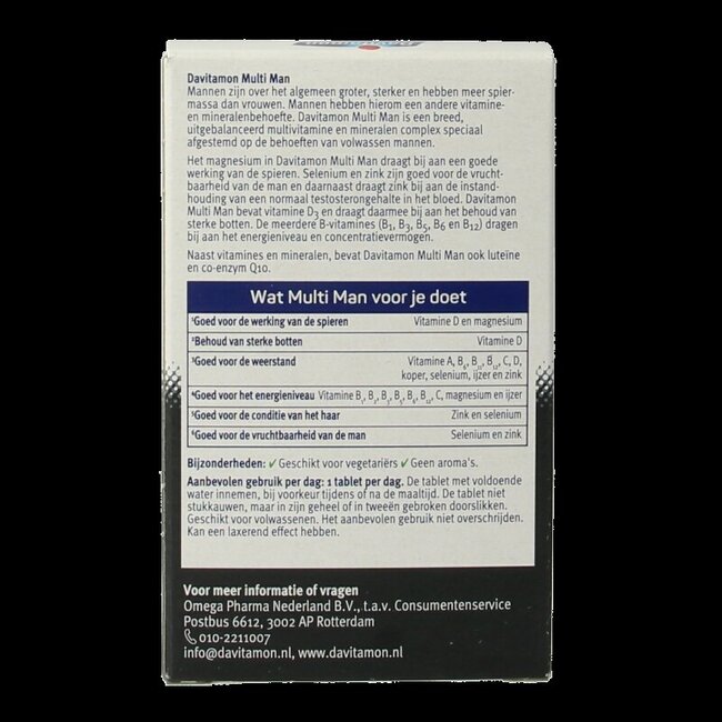 Multi man 30 Tabletten