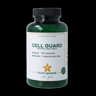 Liever Gezond Natural daily multi cell guard 90 Vegetarische capsules