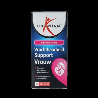 Lucovitaal Vruchtbaarheid support vrouw 60 Capsules