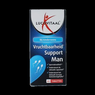 Lucovitaal Vruchtbaarheid support man 60 Tabletten