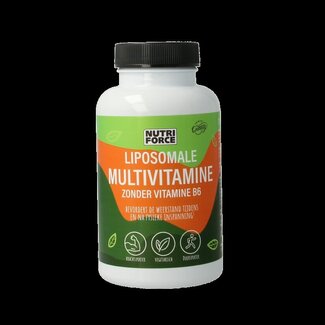 Nutriforce Liposomale multivitamine zonder vitamine B6 90 Capsules
