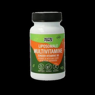 Nutriforce Liposomale multivitamine zonder vitamine B6 30 Vegetarische capsules