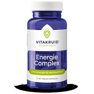 Vitakruid EnergieComplex o.a. groene thee 750 en ginseng 200 60 Vegetarische capsules