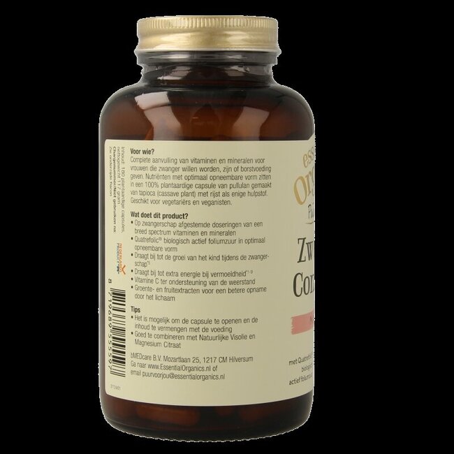 Zwanger compleet puur 180 Vegetarische capsules