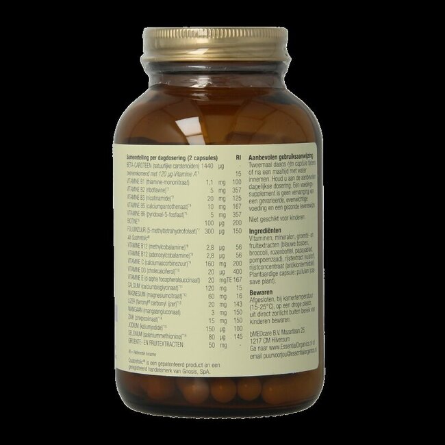 Multi vrouw puur 120 Vegetarische capsules