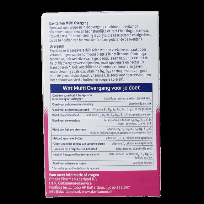 Compleet vrouw overgang 60 Tabletten