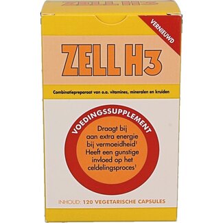 Zell H3 Vega capsules 120 Vegetarische capsules