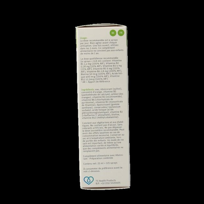 Vitaminespray vitamine B complex  25 Milliliter