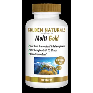 Golden Naturals Multi gold 180 Tabletten