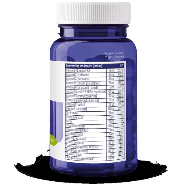 Multi Dag Vrouw 100% Vegan 30 Tabletten