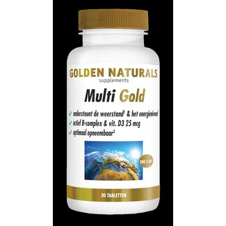 Golden Naturals Multi gold 30 Tabletten