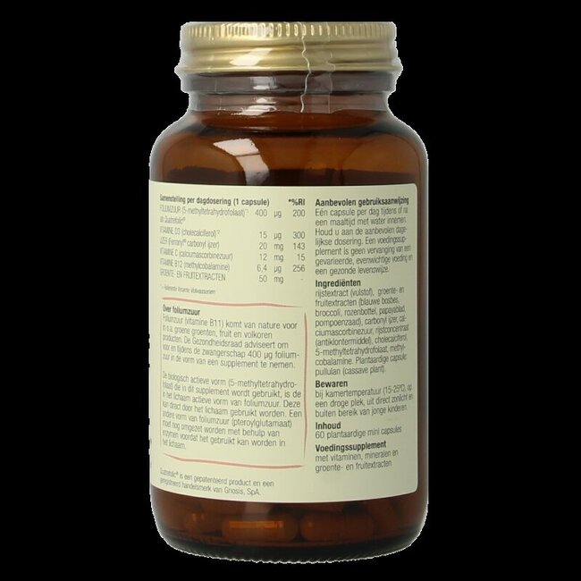 Zwanger essentials puur 60 Vegetarische capsules