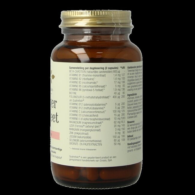 Zwanger compleet puur 60 Vegetarische capsules