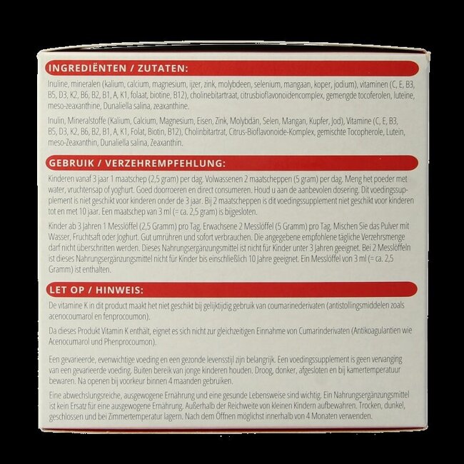 Elke dag poeder 250 Gram