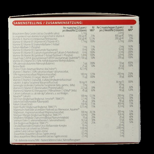 Elke dag poeder 250 Gram