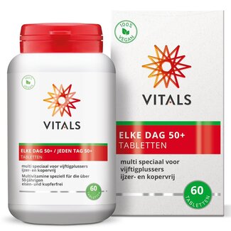 Vitals Elke dag 50+ 60 Tabletten