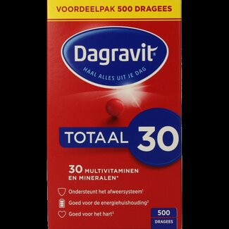 Dagravit Totaal 30 tijdelijk 50 dragees gratis 500 Dragees