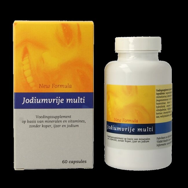 Jodiumvrije multi 60 Vegetarische capsules