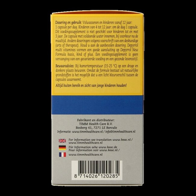 Jodiumvrije multi 60 Vegetarische capsules