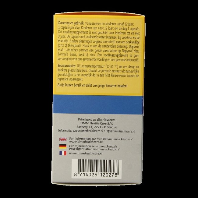 Kopervrije multi 60 Vegetarische capsules