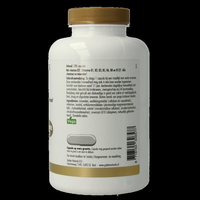 Multi gold 180 Vegetarische capsules