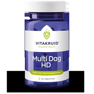 Vitakruid Multi Dag HD 100% Vegan 30 Tabletten