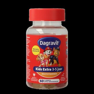 Dagravit Kids extra 3-5 jaar 60 Gummies