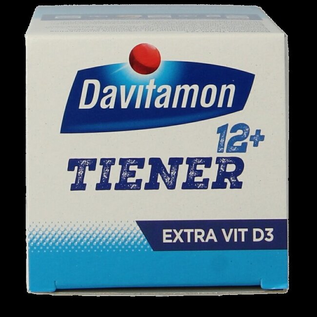 Tiener boost 12+ aardbei 60 Tabletten