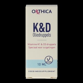 Orthica Vitamine K & D zuigeling 10 Milliliter