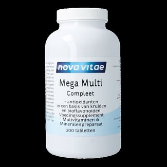 Nova Vitae Mega multi compleet 200 Tabletten
