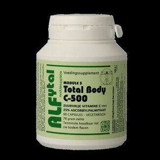 Alfytal Total body C-500 zuurvrij/25% vetoplosbaar 90 Vegetarische capsules