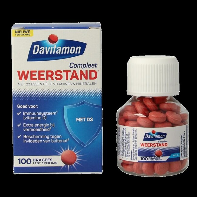 Compleet weerstand 100 Dragees