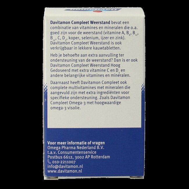 Compleet weerstand 100 Dragees