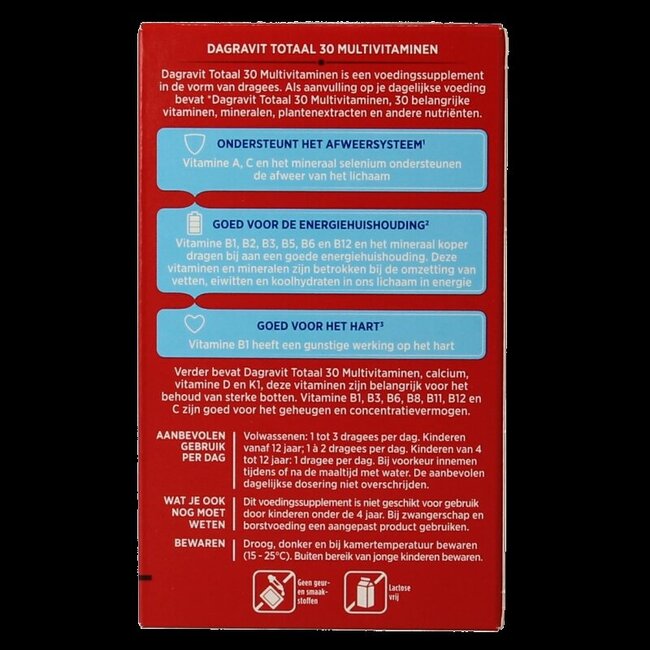 Totaal 30 100 Dragees