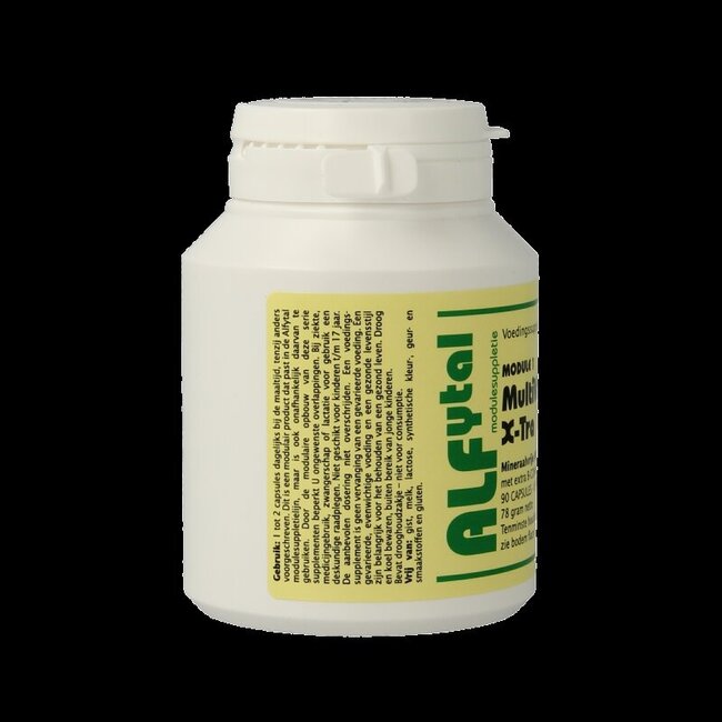 MultiVit x-tra mineraalvrije multivitamine 90 Vegetarische capsules