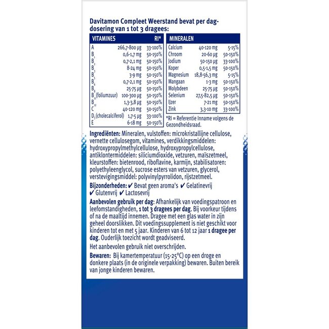 Compleet weerstand 400 Dragees