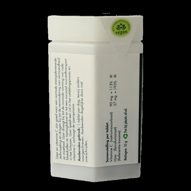 IJzer + vitamine C 90 Tabletten