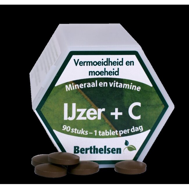 IJzer + vitamine C 90 Tabletten