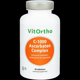 VitOrtho C-1000 Ascorbaten complex 90 Tabletten