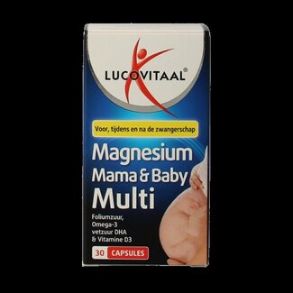 Lucovitaal Magnesium mama & baby multi 30 Capsules