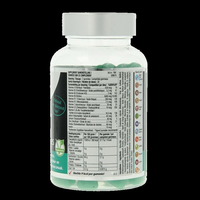 Haar vitamine 60 Gummies