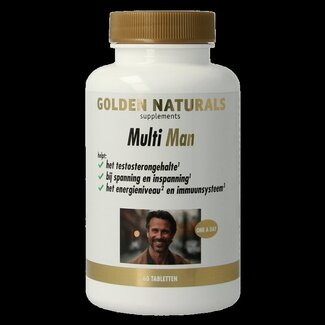 Golden Naturals Multi man 60 Tabletten