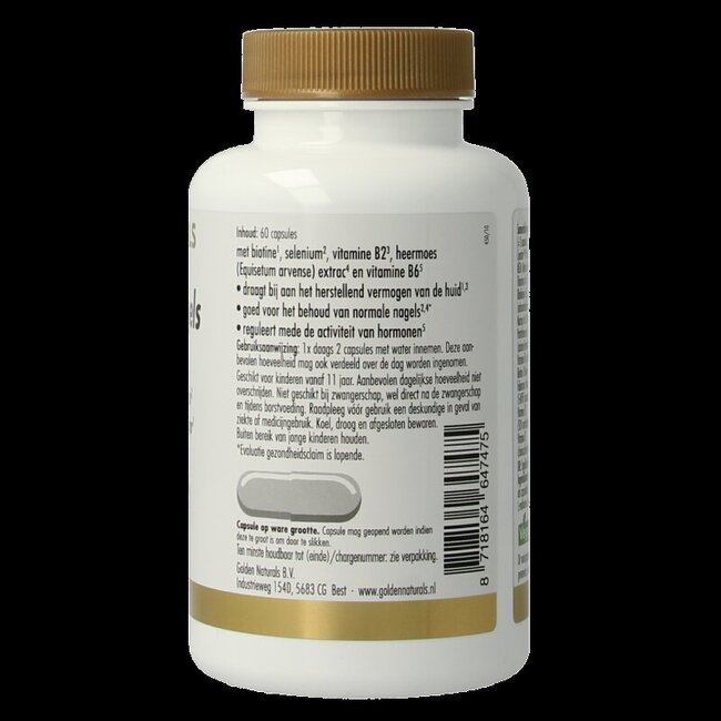 Haar, huid & nagels 60 Vegetarische capsules