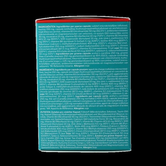 Combined support 120 Capsules