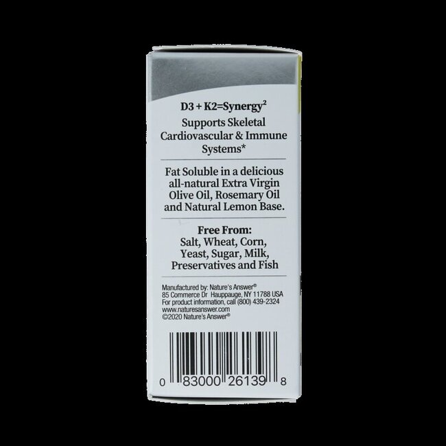 Vitamine D3 en K2 druppels 15 Milliliter