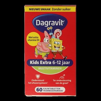Kids extra 6 - 12 jaar 60 Kauwtabletten